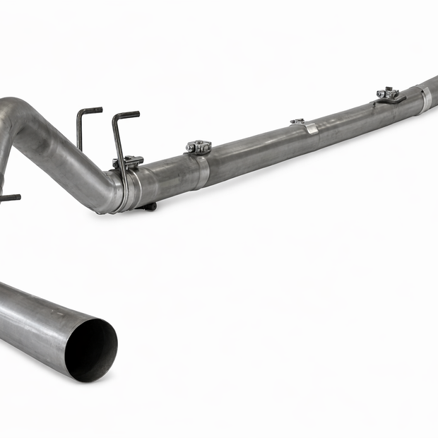 4" SS Downpipe Back No Muffler | 2011-2019 Ford 6.7L F250/F350 Powerstroke