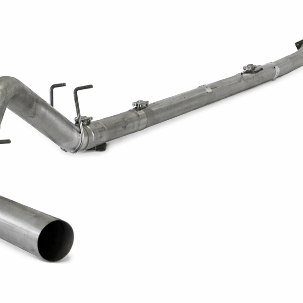 4" SS Downpipe Back Single Exhaust No Muffler | 2011-2019 Ford 6.7L F350/F450/F550 C&C Powerstroke