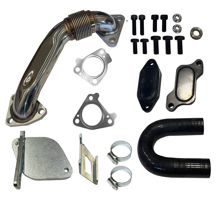 07-10 LMM Duramax Cooler Upgrade Kit w/ Up Pipe