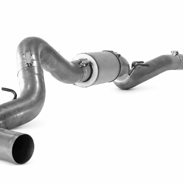 5" SS Downpipe Back Single | 2001-2004.5 GM 2500/3500 6.6L DURAMAX